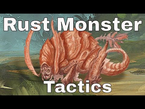 Rust Monster, Monster Tactics: D&D 5e  (Edited)