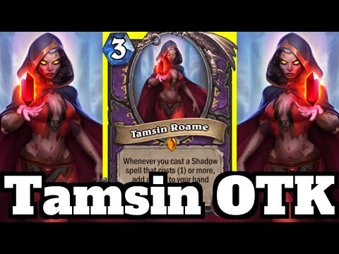 EVERYTHING is 0 MANA! Tamsin Roame OTK! | Hearthstone