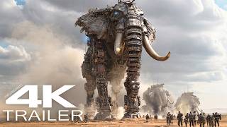 Ancient Battle Elephants Vs Camel Riders (2026) Fight Scene | Desert Warrior Movie Clip 4K