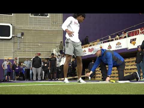 2018 UNI Football Pro Day - Daurice Fountain