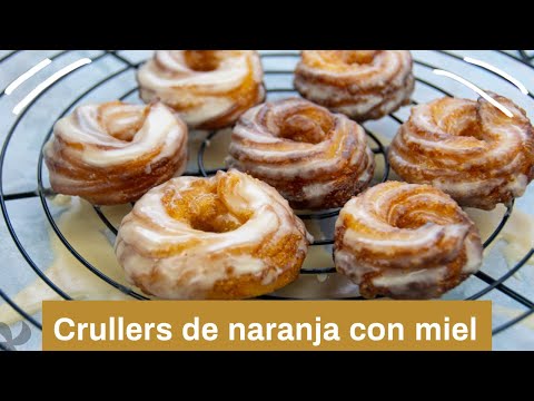 Crullers franceses de naranja y miel