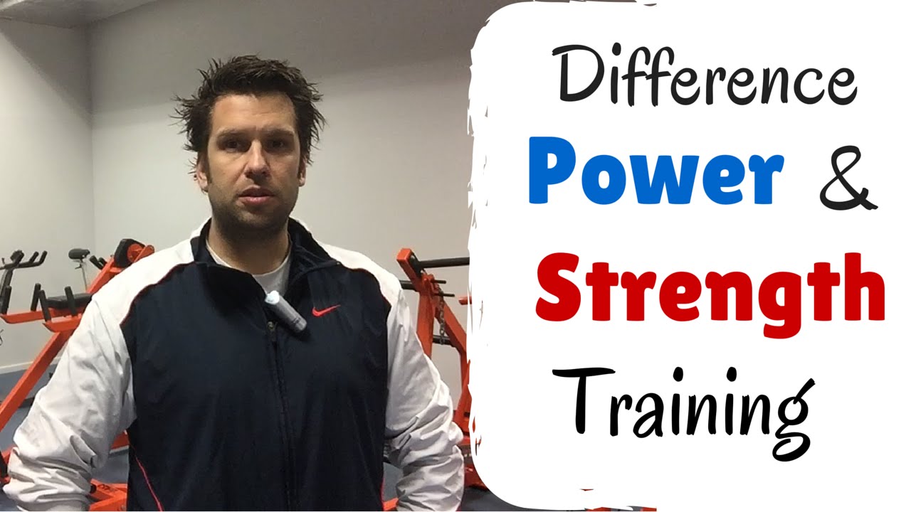 Power Training vs Strength Training:What's The Difference Between Strength Training & Power Training
