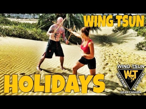 Urlaub und Kampfkunst auf Gran Canaria - Michael Kuhr empfiehlt Training bei  Sifu Peter Grusdat