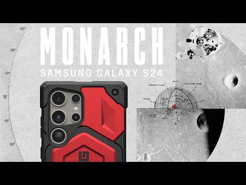 Чохол-накладка Urban Armor Gear Monarch для Samsung Galaxy S24 Kevlar Black (214411113940)