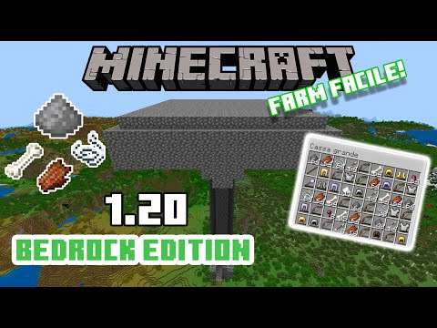 *1.20* La Migliore FARM di MOB ed EXP Automatica per Bedrock Edition! || MINECRAFT ITA