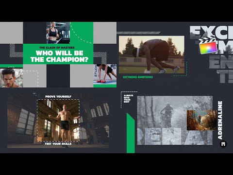Sport Intro Modular Template for Apple Motion & FCPX - MotionVFX