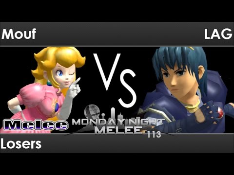 MNM 113 - SWG | Mouf (Peach) vs LAG (Marth) Losers - Melee