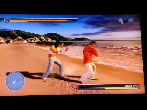 Yakuza 4 Boss fights on EX-HARD - Kazuma Kiryu