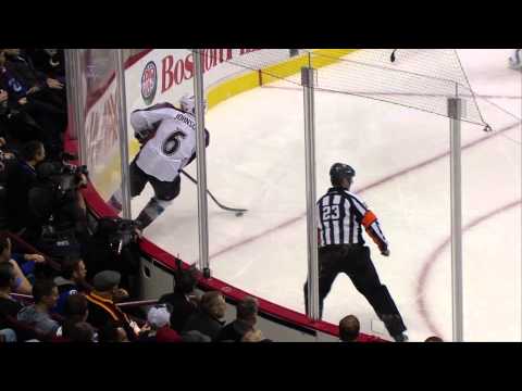 Canucks Vs Avs - Jason Garrison First Goal as a Canuck - 01.30.13 - HD