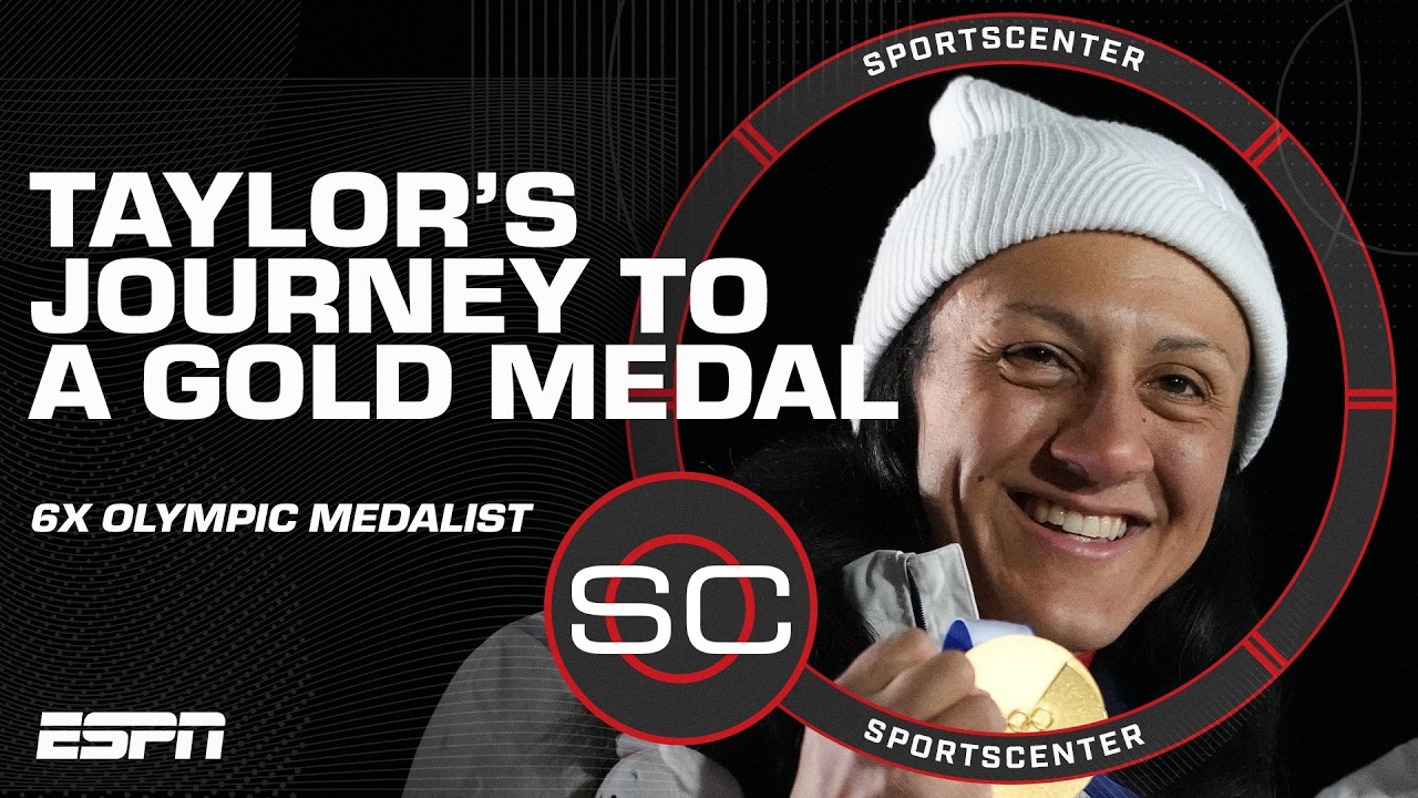 Elana Meyers Taylor STILL can’t believe she won her first gold medal at 41 🙌 | SportsCenter