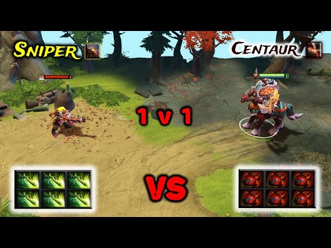 Sniper vs Centaur | 6x Butterfly vs 6x Heart | 1v1 who wins??