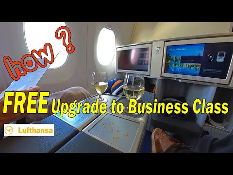 FREE Upgrade to Business Class! HOW? | Lufthansa A350-900 Business Class Review, Munich to Vancouver