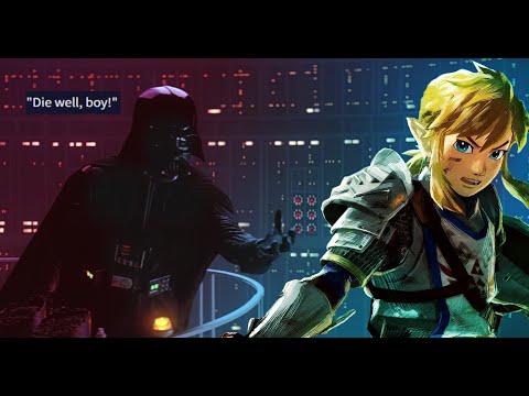 I made an A.I. generate Link Vs Darth Vader