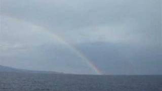 preview picture of video 'The true Rainbow over thasos island Ουράνιο τόξο πάνω από την θάσο'