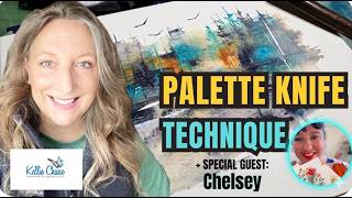 Live stream with Chelsey - watercolor palette knife!