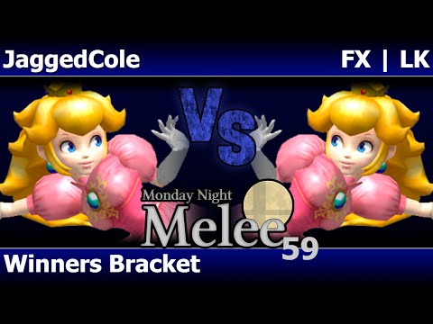 MNM 59 Melee - JaggedCole (Peach) vs FX | LK (Peach) - Winners Bracket
