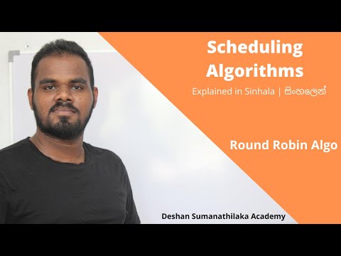 Round Robin Scheduling Algorithm in Sinhala ||  AL ICT SE CS IT - UG