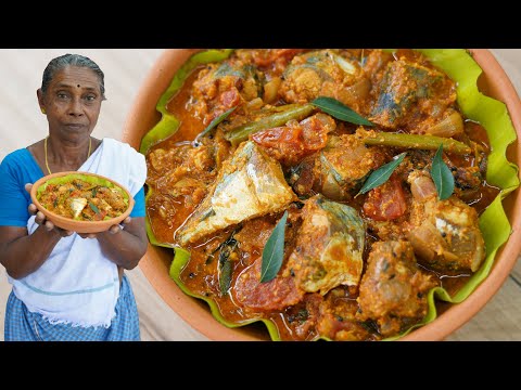 Thenga Aracha Meen Curry Recipe - Kerala Style fish Curry with coconut