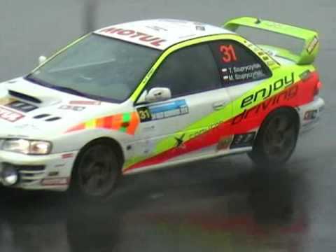 54 Rajd Barbórka 2015 za dużo "gazu" i obróciło