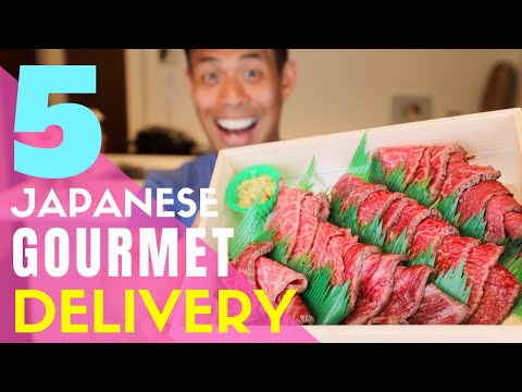 嚐嚐日本美食宅配食品 (Trying Japanese Gourmet Home Delivery Food)