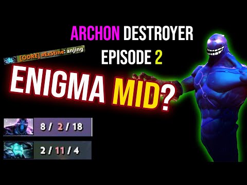 CANT BELIEVE THIS WORKED! ENIGMA MID - Dota 2 Archon Destroyer