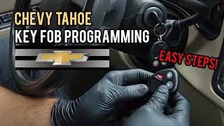 2004 Chevy Tahoe Key Fob Programming (Keyless Entry)