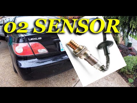 HOW TO REPLACE 02 SENSOR ON A 2002 - 2006 LEXUS ES300