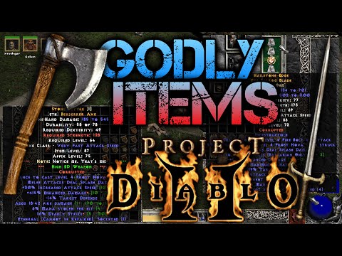 Project Diablo 2 | GODLY CRAFTED ITEMS!!