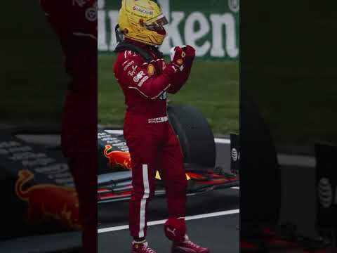 Max Verstappen congratulates Lewis Hamilton on Sprint win #F1 #Formula1