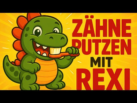 Zahnputzlied mit Rexi 🦖 | Kinderlied zum Mitsingen & Zähneputzen | LumiLino Kinderlieder