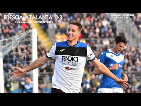 BRESCIA-ATALANTA 0-3 - Radiocronaca di Giuseppe Bisantis (30/11/2019) da Rai Radio 1