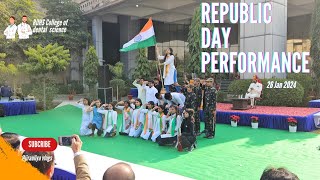 Must-Watch: College Students' Spectacular Republic Day Performance | Ruhs Dental College Jaipur |