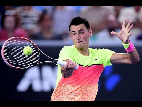 Philipp Kohlschreiber v Bernard Tomic highlights (2R) - Australian Open 2015