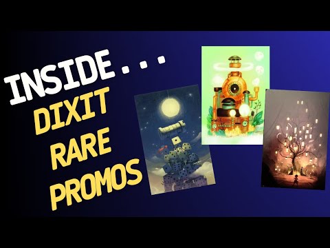 Inside…Dixit Rare Promo Cards (4K 60fps)
