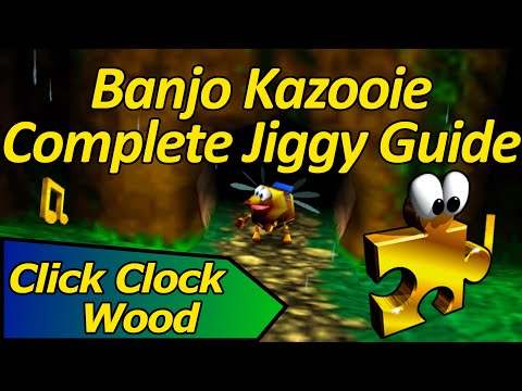 How to Collect all Jiggies in Click Clock Wood - Banjo Kazooie Complete Jiggy Guide