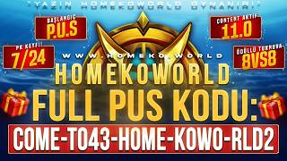 HomekoWorld 9.Ayında Binlerce Oyuncuyla Birleşti! | Full PUS Hediye Ko
