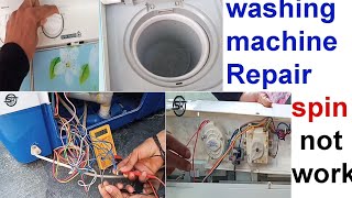 Washing Machine Repair: Dryer not Spinning | ड्रायर मोटर काम नहीं कर रही 5 मिनट मे सही करे