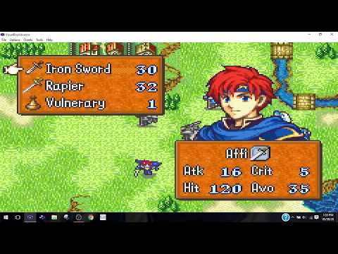 Fire Emblem Binding Blade: Project Ember (By Brunhilda) Test Recording