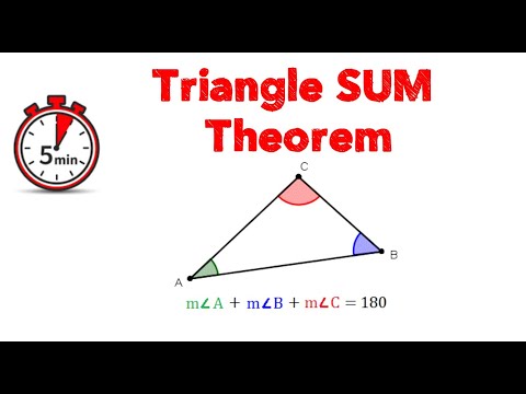 Triangle Sum Theorem