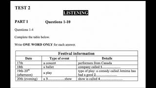 Cambridge 15 listening (Test-2) (Part-1)