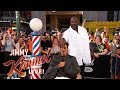 Shaq & Guillermo Give Summer Haircuts to Pedestrians