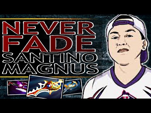 KARL SANTINO - MAGNUS MID LANE SILVER EDGE+DIVINE! RP IN FOUNTAIN DOTA 2 7.26c GAMEPLAY.
