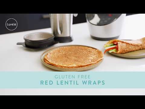 Gluten Free Nut Free Red Lentil Wraps