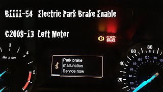 Electronic Parking Brake Stuck ON !!   Ford Mondeo Mk5