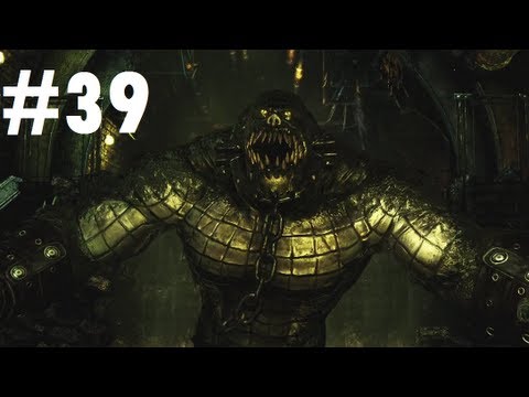 Batman Arkham Asylum - PC Walkthrough - Part 39: Killer Croc Boss Fight [2/2]