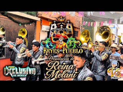 Banda La Xclusiva De México Presentación De Reyna Comparsa Juvenil Reyes Del Pueblo (2026) Recorrido