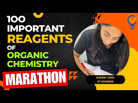 100 MOST IMPORTANT Reagents for ORGANIC CHEMISTRY MARATHON 🚀for JEE MAINS #jeemains #jee #jee2024