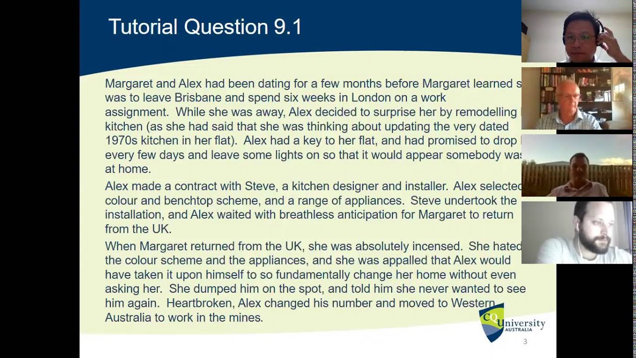 Australian Contract Law: Privity (Tutorial)