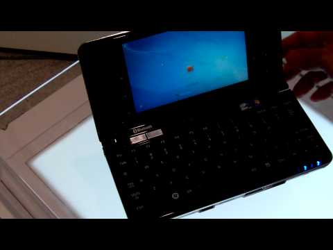 Fujitsu Lifebook UH900 Smallest Multi-touch Handheld PC Hands-on (Part 1)