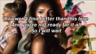Melody Thornton - I Will Wait (Lyrics)